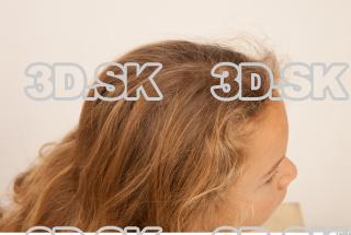 Hair texture of Lon 0003